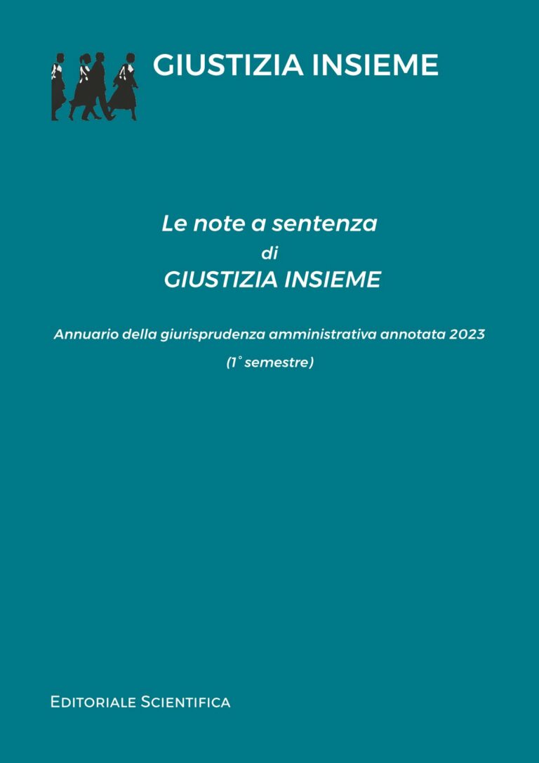GIUSTIZIA INSIEME Editoriale Scientifica giustizia-insieme-editoriale-scientifica