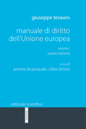Manuale di diritto dell'Unione europea - volume I