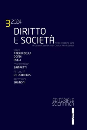 Diritto e Società 2024