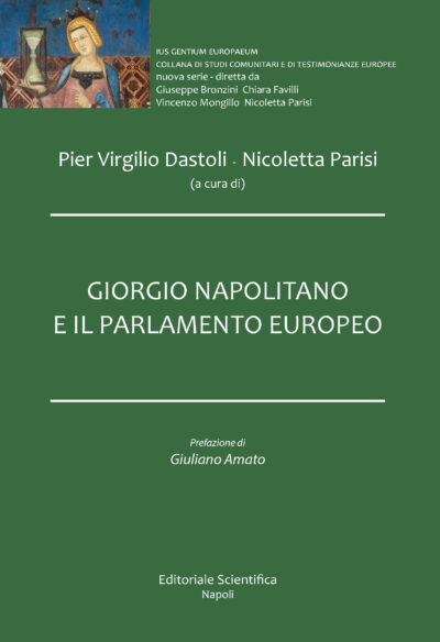 Giorgio Napolitano e il Parlamento europeo