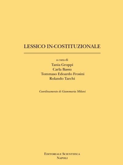 Lessico in-costituzionale