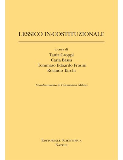 Lessico in-costituzionale