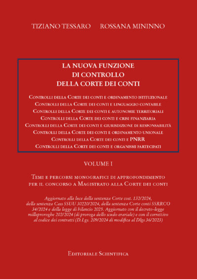 La nuova funzione di controllo della Corte dei conti - Volume I di II