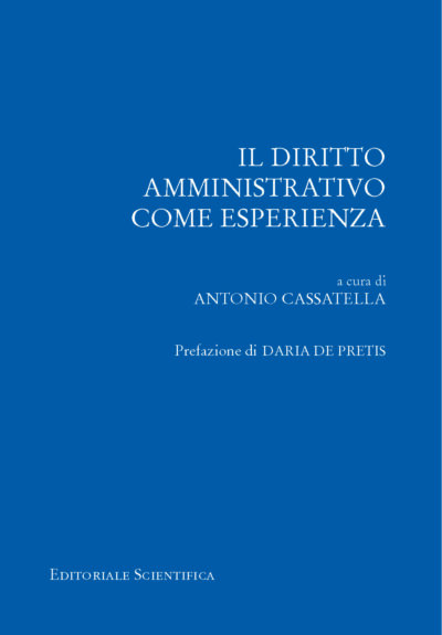 Il diritto amministrativo come esperienza