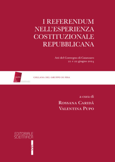 I referendum nell'esperienza costituzionale repubblicana