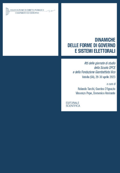 Dinamiche delle forme di governo e sistemi elettorali