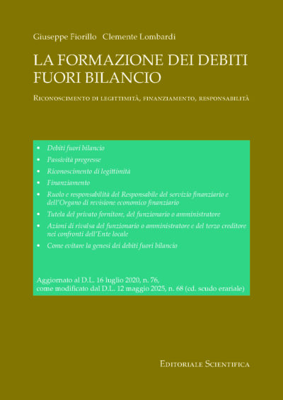 La formazione dei debiti fuori bilancio
