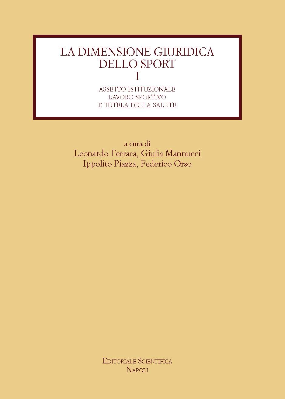 La dimensione giuridica dello sport