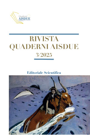 Quaderno AISDUE 2025/3