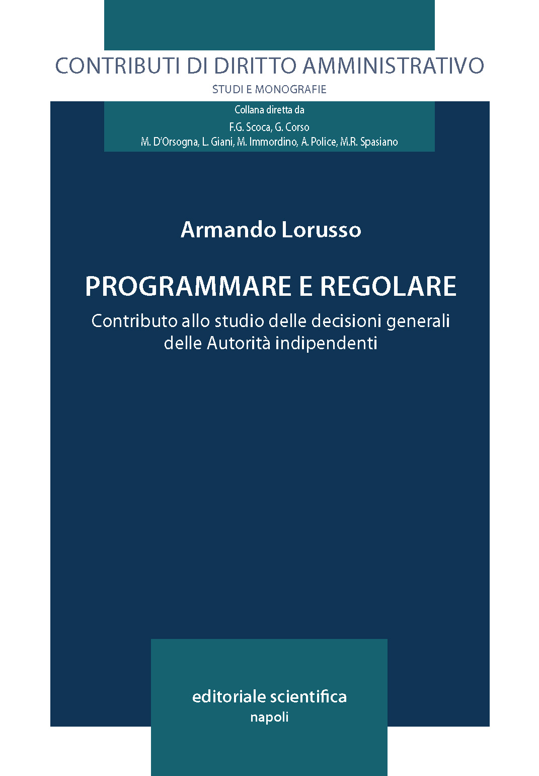 Programmare e regolare