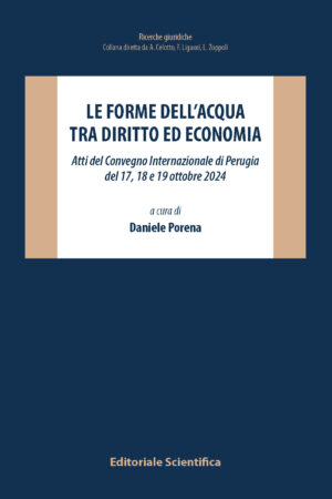 Le forme dell'acqua tra diritto ed economia