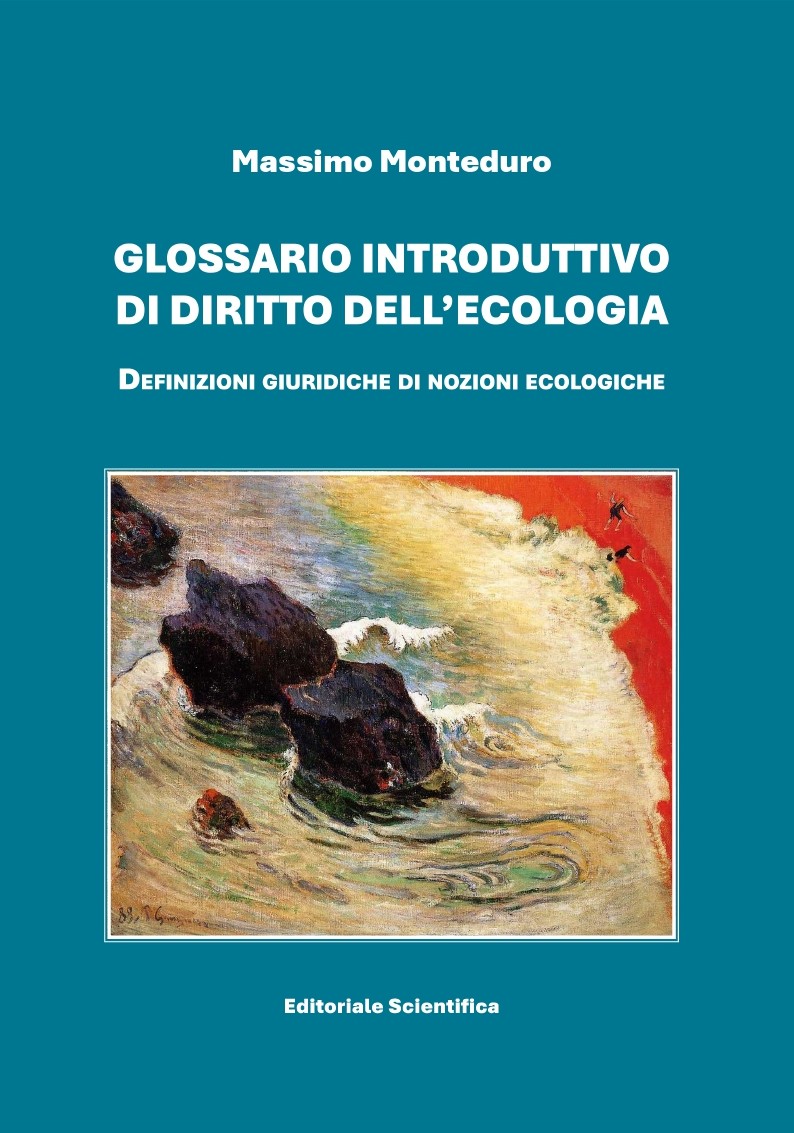 Glossario introduttivo di diritto dell'ecologia